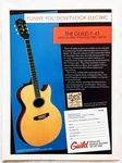Guild F-45 Acoustic Electric Cutaway Guitar 1984 Promo Poster Vtg Print Ad Pinup. Fixed Price $7.99.