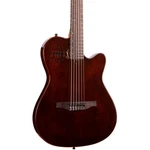 Godin Multiac Mundial Thinline Ae Classical Guitar, Solid Cedar Top Kanyon Burst. Fixed Price $1496.00.