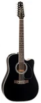 Takamine EF381DX 12-STRING Dreadnought Cutaway Guitar W/ Case Black. Fixed Price $2499.00.