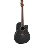 Applause AB24-5S Heritage Traditional Mid-depth Acoustic Electric Guitar, Black. Fixed Price $378.00.