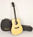 Larriv D-03 Re 12 String Natural Acoustic Guitar W/ Ohsc. Fixed Price $2195.99.