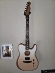 Fender Finneas Signature Acoustasonic Player Telecaster - Cappuccino Fade. Fixed Price $1105.00.