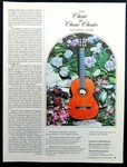 1979 Alvarez-yairi Grand Concert Master Acoustic Guitar Magazine Ad. Fixed Price $12.99.