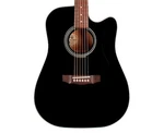 Guild D-140CE Dreadnought Cutaway A/e Guitar Black B-stock. Fixed Price $579.99.