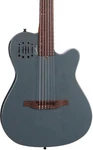Godin Multiac Mundial Thinline Ae Classical Guitar, Solid Cedar Top, Arctik Blue. Fixed Price $1379.00.