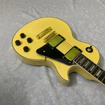 Vintage Yellow Custom Style Electric Guitar Gold Hardware Black Pickguard. Fixed Price $235.45.