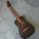 Fender Joe Strummer Campfire Walnut Matte Black Electric Acoustic Guitar. Fixed Price $599.99.