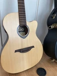 Lag T270ASCE Neck Repaired With Hard Case. Fixed Price $570.97.