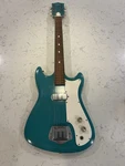 Vintage 1964/65 Silvertone 1413 Electric Guitar By Danelectro Seafoam Green. Fixed Price $649.95.