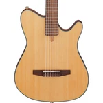 Ibanez FRH10NNTF Thinline Nylon Acoustic-electric Guitar, Natural. Fixed Price $529.99.