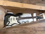 Sawtooth St-es-bkc Black Electric Guitar With Chrome Pickguard Right Hand. Fixed Price $178.99.