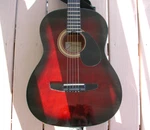 Johnson JG-100-R 6-STRING Student Dreadnought Acoustic Guitar & Tkl Case Gig Bag. Fixed Price $55.00.