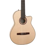 Godin Arena Flame Maple Cw Eq Thinline A/e Classical Guitar, Solid Spruce Top. Fixed Price $1149.00.