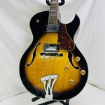 Washburn J-3 J3TSK Hollowbody Electric Guitar With Hard Case. Fixed Price $399.95.