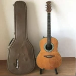 Acoustic Guitar Ovation 1612 Natural Made In 1982 Usa & Hard Case. Fixed Price $1220.00.
