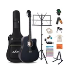 Adm Beginner Acoustic Guitar, Kids Students Cutaway Bundle Free Lesson.... Fixed Price $183.95.