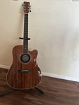 Zager Acoustic Electric Guitar ZAD-50 Ce/mhgy. Fixed Price $1159.00.