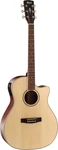 Cort Gamedxop Grand Regal Acoustic Electric Cutaway Guitar. Open Pore. Fixed Price $279.99.