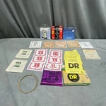 Big Lot Of Guitar Strings Electric & Acoustic Peavey Dean Marley Ernie Ball Dr +. Fixed Price $68.88.