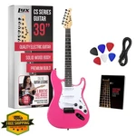 Lyxpro 39 Pink Electric Guitar Kit For Beginners Amp Picks Guide. Fixed Price $169.99.