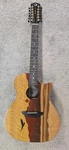 Luna Vista Eagle 12 String Tropical Wood Acoustic Electric Guitar W/hard Case. Fixed Price $495.00.