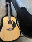 Jasmine By Takamine S33 Acoustic Guitar W/hard Case. Fixed Price $650.00.
