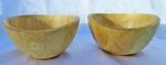 Natural Wooden Bowls Country Core Set Of 2 Nwt 6.75"X3.5" Food Safe. Fixed Price $29.99.