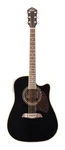 Oscar Schmidt OG2CEB-A Dreadnought Cutaway Acoustic Electric Guitar. Black. Fixed Price $352.00.