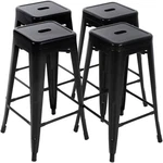 Metal Set Of 4 Counter Height Stackable. Fixed Price $118.99.