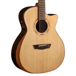 Washburn WCG20SCE-O Comfort Series Cutaway A/e Guitar Open Box. Fixed Price $529.99.