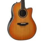Ovation Europe Cz 2762BL-HB Acoustic-electric Guitar Honey Burst. Fixed Price $1699.99.