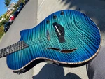 Taylor Namm CT5Z B4037 Pro Acoustic-electric Harbor Blue Flametop W Video. Fixed Price $2995.00.