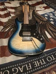 Ibanez AZ24P1QM Deep Ocean Blonde Premium Electric Guitar. Fixed Price $789.00.