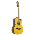 H. Jimenez Estandar Acoustic / Electric Bajo Quinto Gold Sparkle. Fixed Price $789.00.