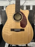 Fender Concert Acoustic Electric Guitar Pro Set Up & New Padded Gator Bag. Fixed Price $325.00.