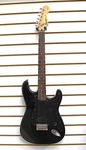 Squier Bullet Strat By Fender Electric Guitar Black W/ Gig Bag. Fixed Price $231.57.