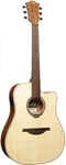 Lag Guitars Tramontane 70 Dreadnought Cutaway Acoustic-electric Natural. Fixed Price $449.00.