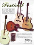 PPOT11 Picture/advert 11X8 Washburn EA36, EA20, EA220, EA10 Guitars. Fixed Price $12.07.
