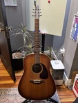 Seagull Entourage Rustic Folk Size Acoustic Guitar, Burst - Sf. Fixed Price $500.00.