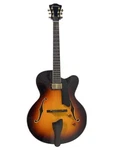Eastman Electric Guitar AR-403CE Genuine Hard Case Fluco Sunburst Used. Fixed Price $1490.21.
