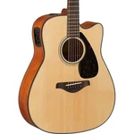 Yamaha FGX800C Dreadnought Acoustic-electric Guitar, Solid Spruce Top. Fixed Price $419.99.