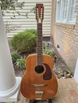 Video Vintage Harmony H1270 Solid Top Acoustic String Usa Made For Repair. Fixed Price $389.00.