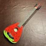 Vintage Strawberry First Act Discovery Acoustic Rock & Roll Guitar 31. Fixed Price $115.20.