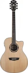 Washburn AG70CE Apprentice Series Grand Auditorium Cutaway Acoustic Electric .... Fixed Price $499.00.