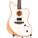 Fender American Acoustasonic Jazzmaster, Arctic White, Ebony Fb (BB6) (2184A). Fixed Price $1599.00.