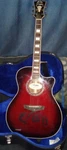 D'angelico Premier Gramercy Acoustic-electric Guitar With Hardshell Case. Fixed Price $270.00.