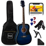 Best Choice Products Acoustic Guitar Starter Kit Digital Tuner Padded Case 41IN. Fixed Price $89.99.