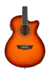 Washburn EA15ITB Festival Series Mini Jumbo Acoustic-electric Guitar, Ice Tea.... Fixed Price $454.71.