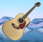 Zuwei Nature 12 String Acoustic Electric Guitar Solid Top Rosewood Fretboard Eq. Fixed Price $410.00.