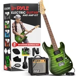 Pyle 6-STRING Electric Guitar Kit- Includes Amplifier With Accessory (green). Fixed Price $164.99.